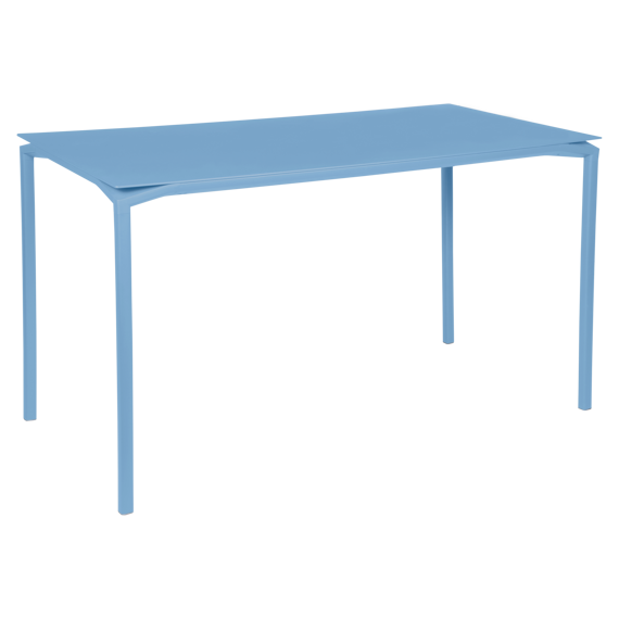 Высокий стол 160 x 80 см - CALVI - Синий майя