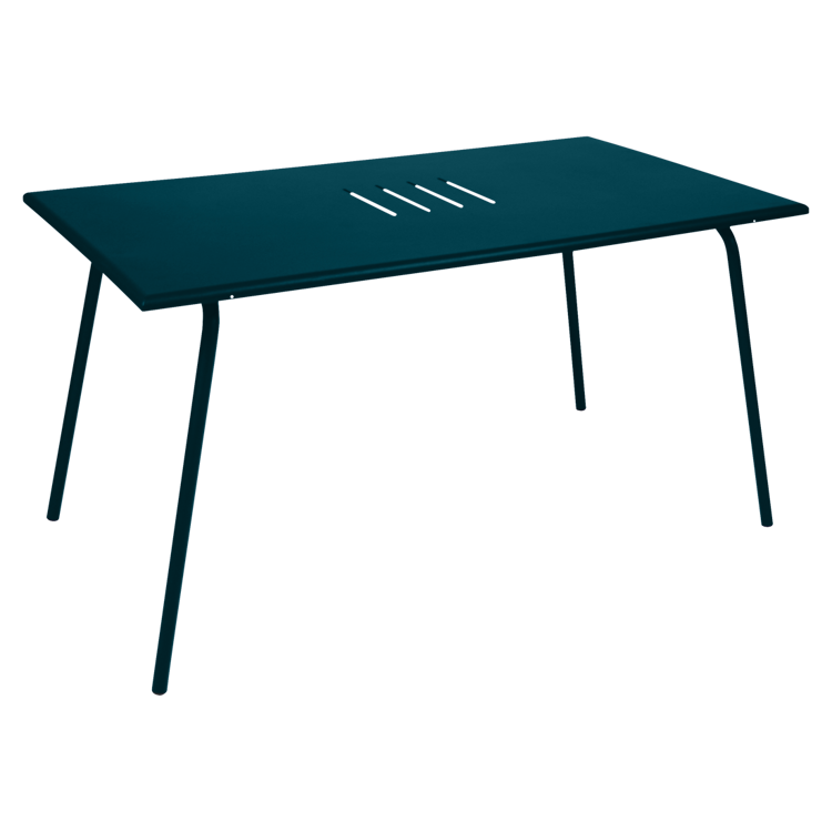 Стол 146x80 см - MONCEAU - Синий Акапулько